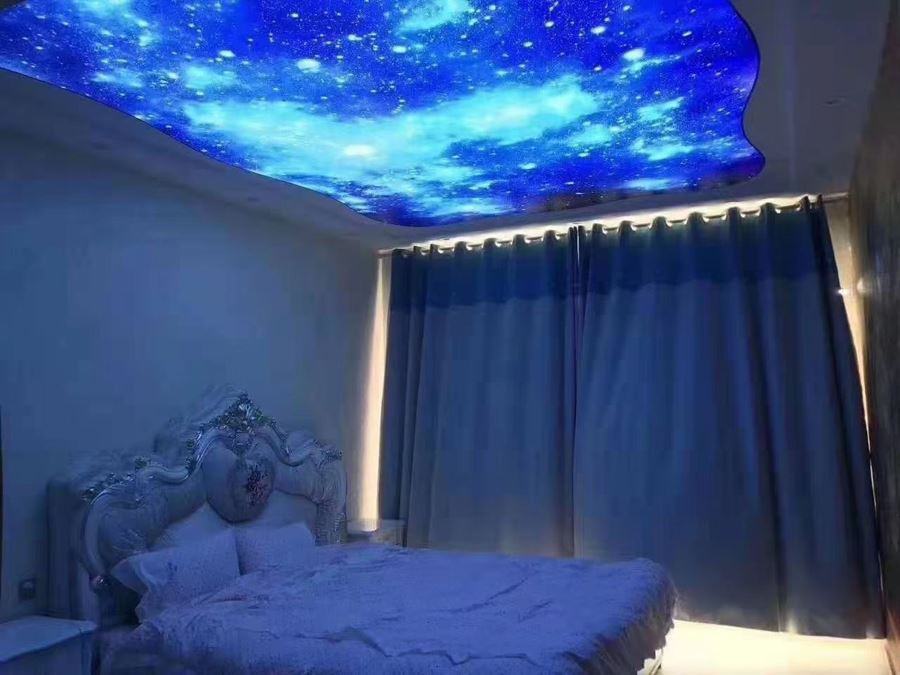 Starry night ceiling